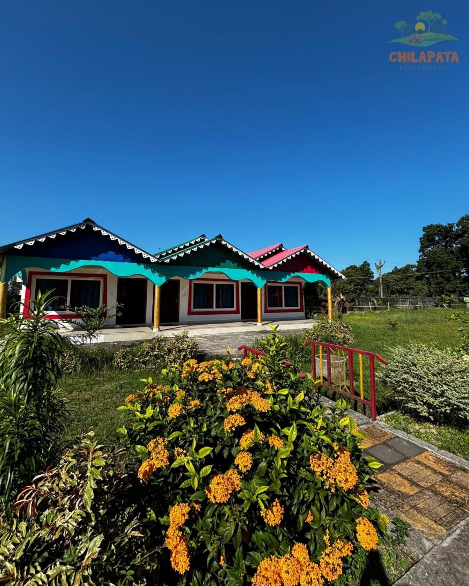 Chilapata Eco Resort Uttar Simlabari Extérieur photo
